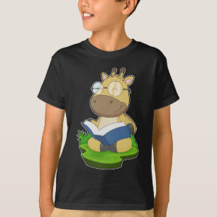 Camiseta Livro de Nerd Giraffe