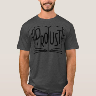 Camiseta Livro de Proust da Literatura Francesa