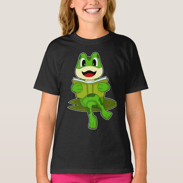 Camiseta Livro de Sapo Nerd (Frente)
