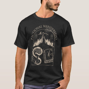 Camiseta Livro de Wanderlust Fictício Livro de Mut Readi