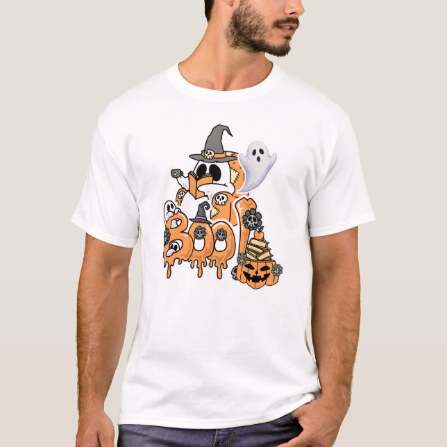 Camiseta Livro do Espírito Leitura de "Boo" (Frente)