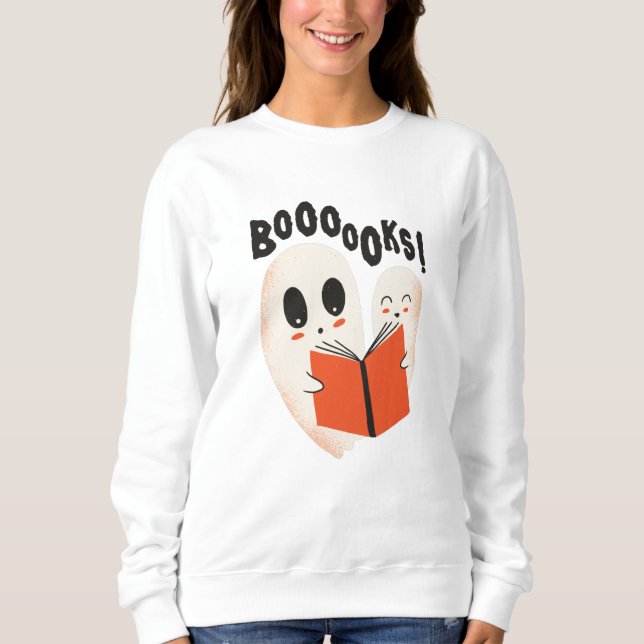 Camiseta Livro do Halloween Ghosts Book (Frente)