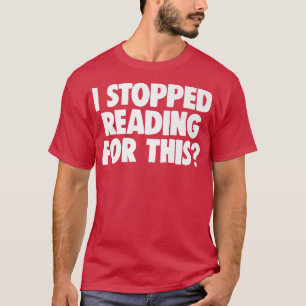 Camiseta Livro do Livro do Livro do Nerd Verme Eu Parei De