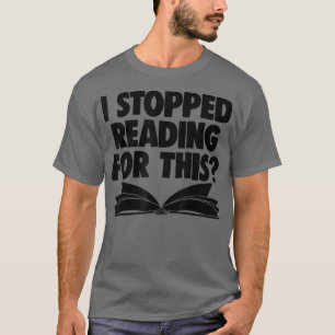Camiseta Livro do Livro do Livro do Nerd Verme Eu Parei De