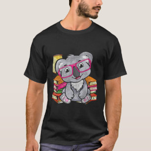 Camiseta Livro Do Urso Koala Lendo Koala