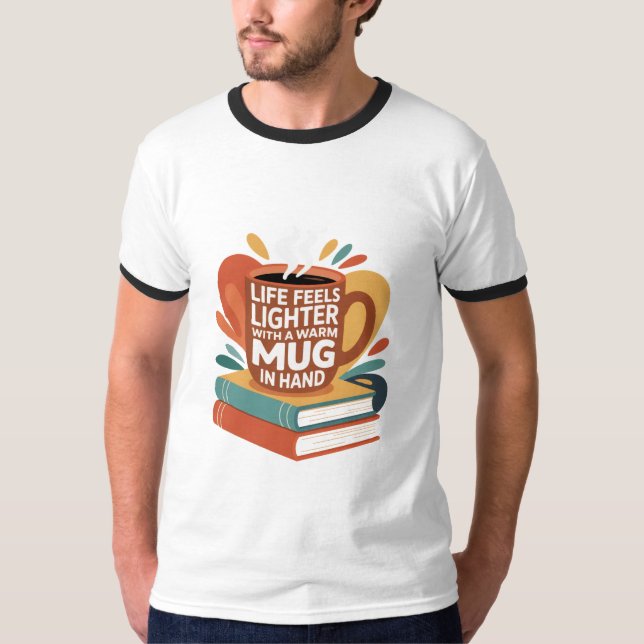 Camiseta Livro e Brew Bliss (Frente)
