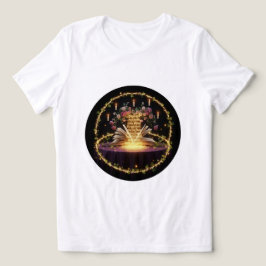 Camiseta Livro Encantado e 🌹 de Teto de Rosa