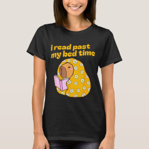 Camiseta Livro engraçado de capivara amante bibliotecário l