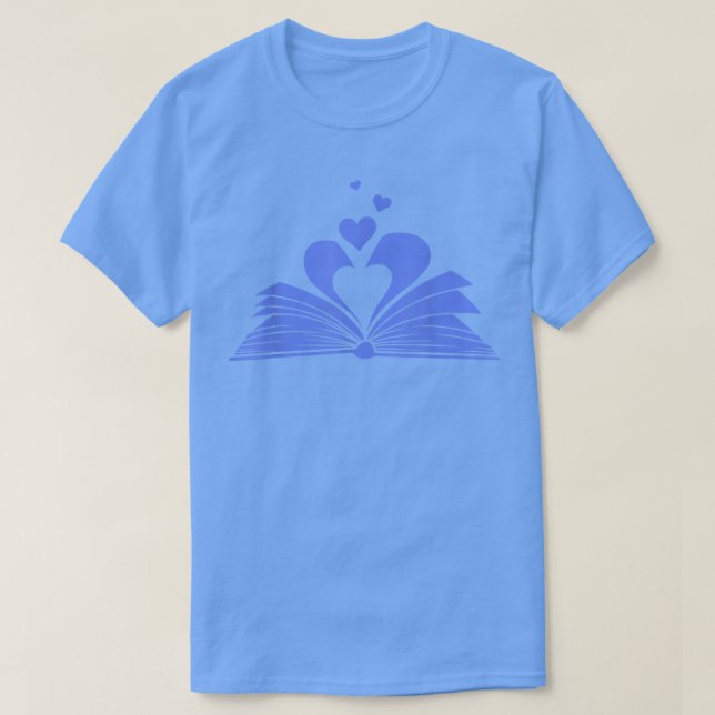 Camiseta Livro Engraçado Design Homens Mulheres Crianças Bo (Frente do Design)