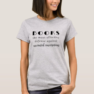 Camiseta Livro Engraçado Nerd Introvertido Livresco Dito de