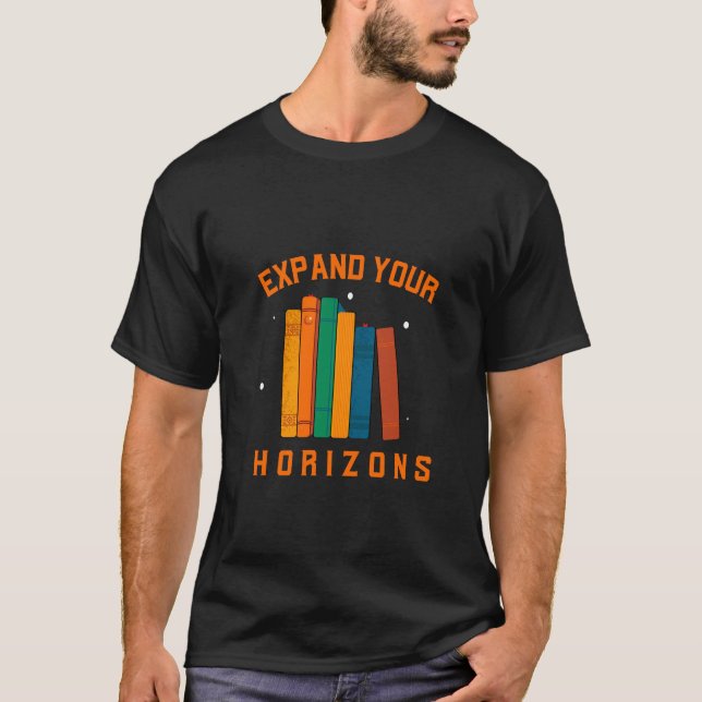 Camiseta Livro: Expanda seu horizonte (Frente)