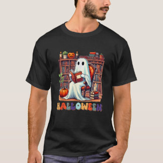 Camiseta Livro Fantástico Engraçado Lendo Livros De Hallowe