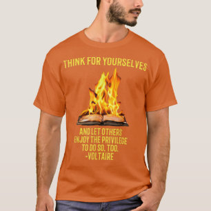 Camiseta Livro Li Livros Banidos para Bibliotecários, R