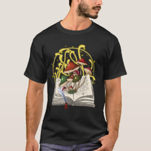 Camiseta Livro mágico Cogumelos
