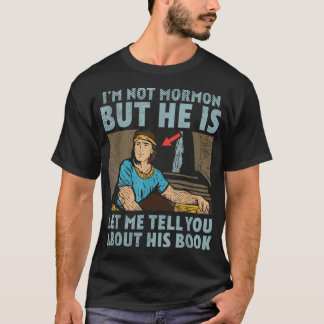 Camiseta Livro Mórmon Missionário da Igreja LDS Não Mórmon
