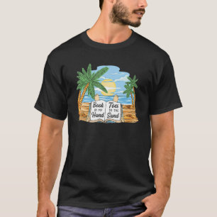 Camiseta Livro Na Minha Mão Dedos Na Leitura De Férias De A