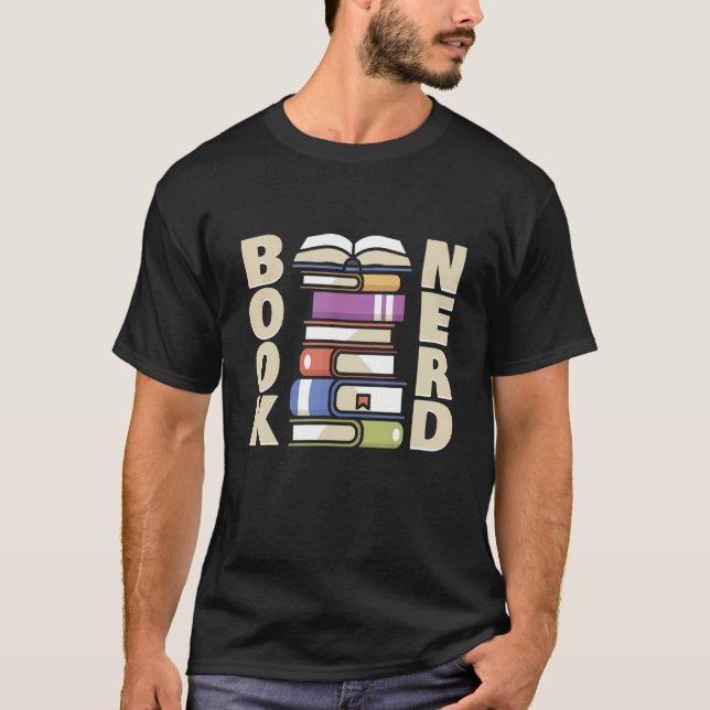 Camiseta Livro Nerd (Frente)