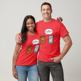 Camiseta Livro vs eBook