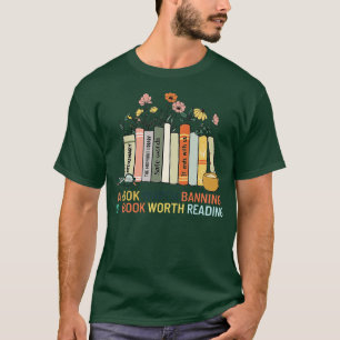 Camiseta Livro Worth Banning é um livro que vale a pena ler