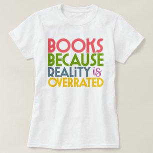 Camiseta Livros