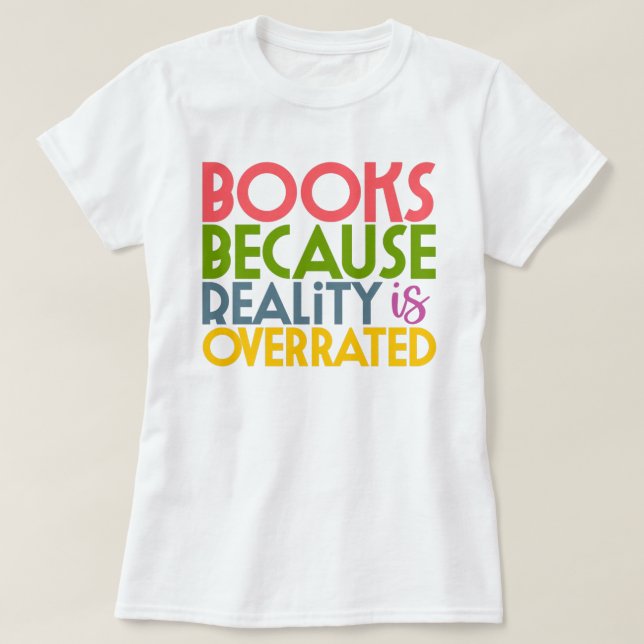 Camiseta Livros (Frente do Design)