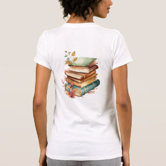 Camiseta livros