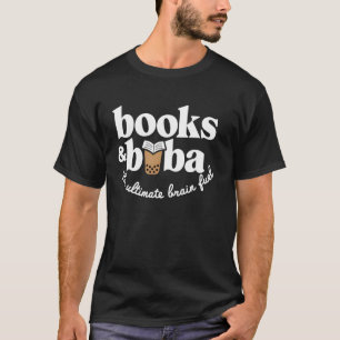 Camiseta Livros Boba Combustível Cerebral Definitivo