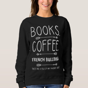 Camiseta Livros Café e Bulldog Francês Pairagem Perfeita D