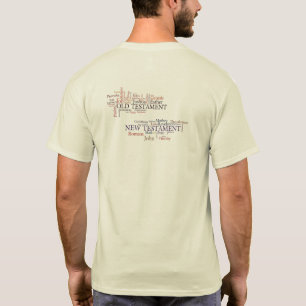 Camiseta Livros da Bíblia