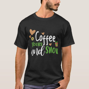 Camiseta Livros de Café e Neve, Suor Feio de Natal