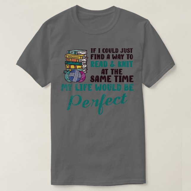Camiseta Livros de Papel e Artesanatos de Leitura de Livros (Frente do Design)