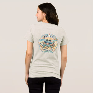 Camiseta Livros de Praia Design de Leitura de Verão