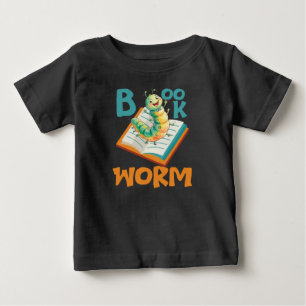 Camiseta Livros de Vermes Crianças