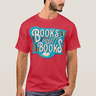 Camiseta Livros doces