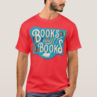 Camiseta Livros doces