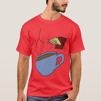 Camiseta Livros e café