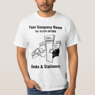 Camiseta Livros e Livraria