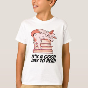 Camiseta Livros - É Um Bom Dia Para Ler