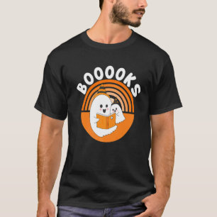 Camiseta Livros engraçados amantes de livros de hlloween Pr