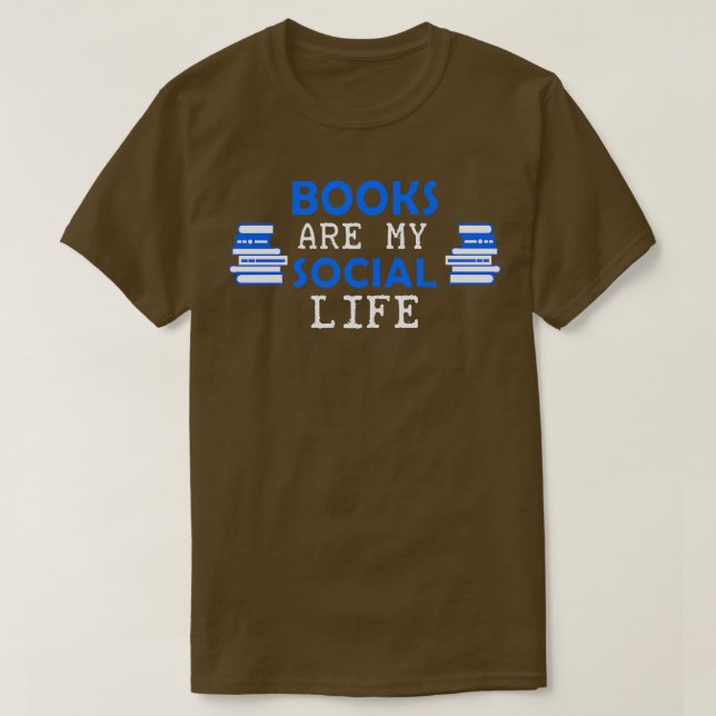 Camiseta Livros Engraçados Enfrentam Máscara (Frente do Design)