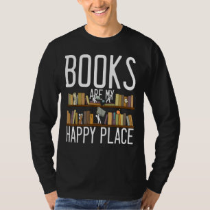 Camiseta Livros Engraçados São A Minha Feliz Leitura Da Bib