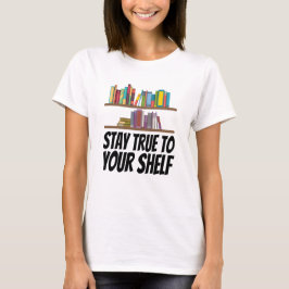 Camiseta Livros - Fiel à Sua Prateleira
