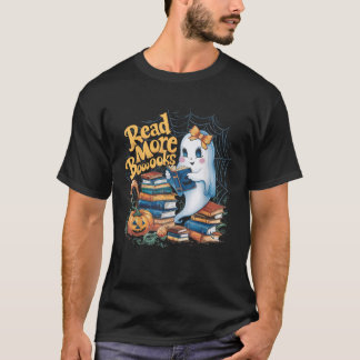 Camiseta Livros Gelados Leem Mais Livros Engraçados Profess