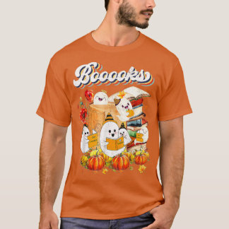 Camiseta Livros! Ghost Lendo Biblioteca de Livros de Folha 