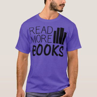 Camiseta Livros Leem Mais Livros 2