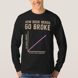 Camiseta Livros Ler Bookworm Como os livreiros se quebram