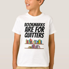 Camiseta Livros - Os Marcadores São Para Caixas