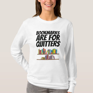 Camiseta Livros - Os Marcadores São Para Caixas