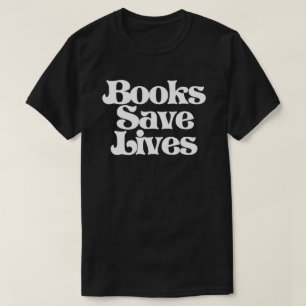 Camiseta Livros Salvar Vidas