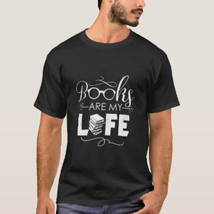 Camiseta Livros são a minha vida